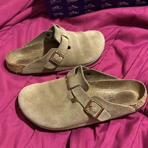 BIRKENSTOCK BOSTON SUEDE LEATHER